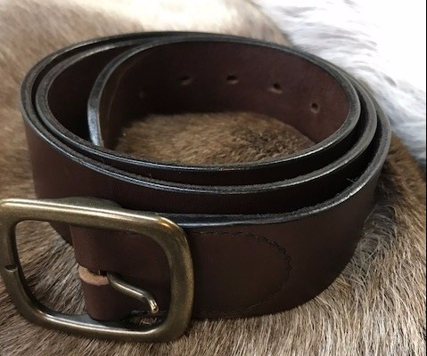 Dally leather belt